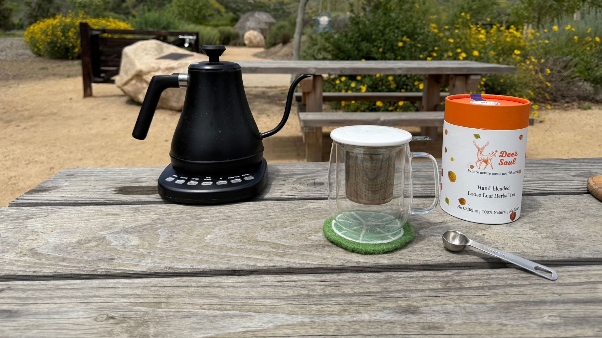 Brew with a Tea Infuser